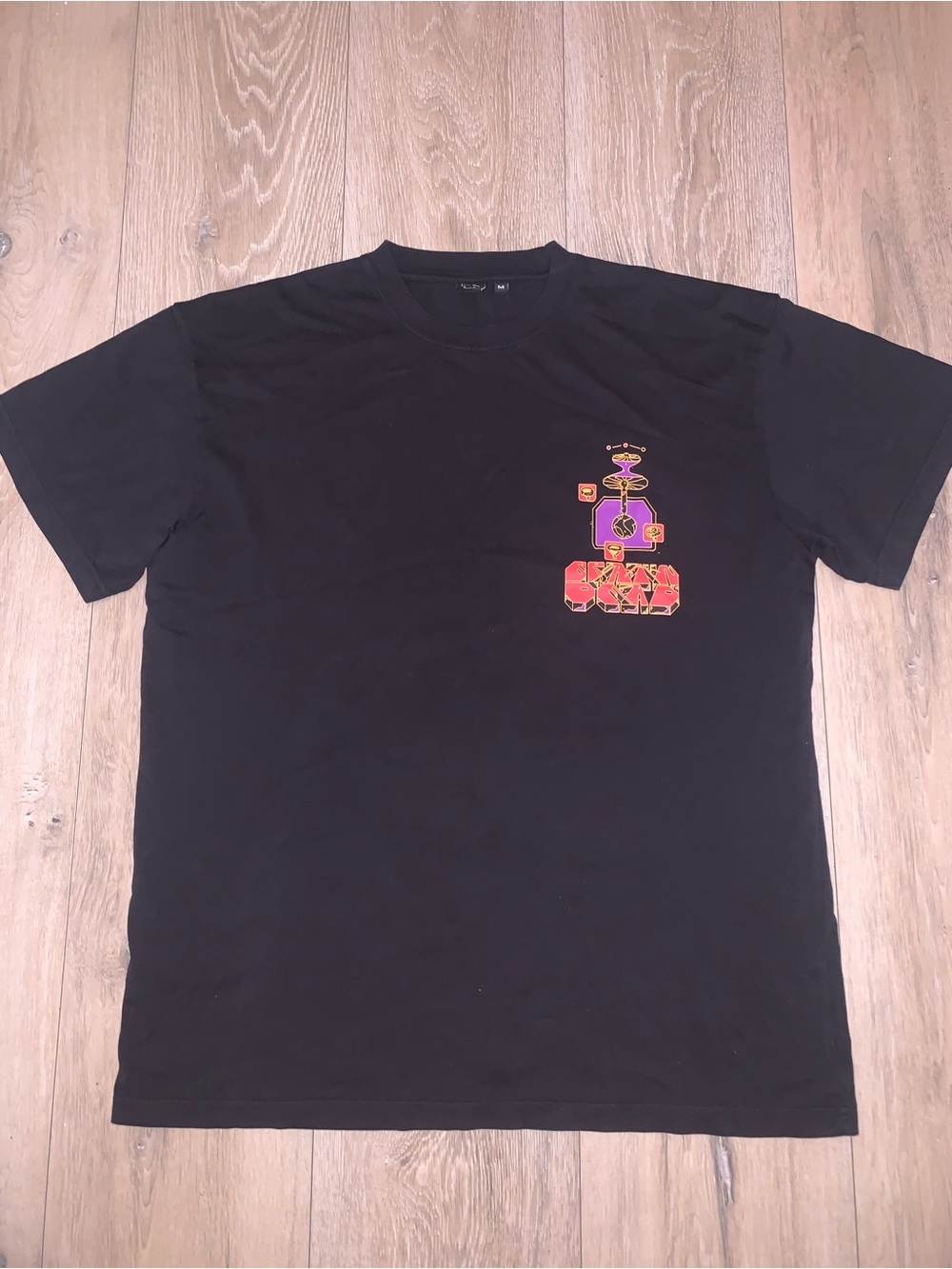 Brain Dead Spores S/S T-Shirt Black Size: Medium